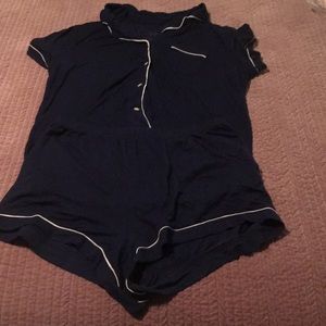 Dark blue pajama set